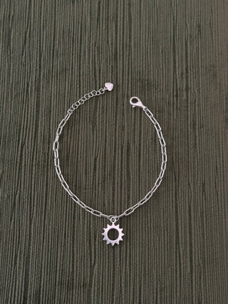 dainty celestial sun bracelet