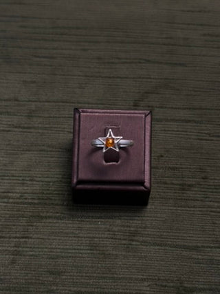 amber star ring - Chula Co.