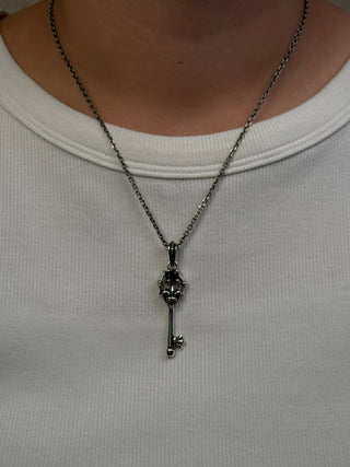 intricate onyx key pendant - Chula Co.