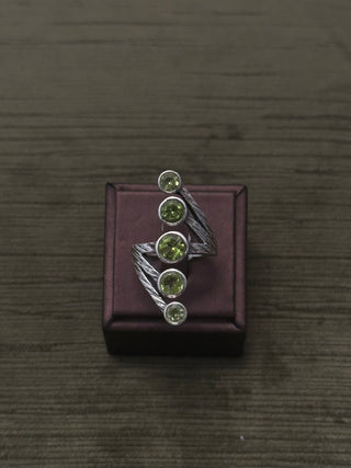 statement peridot ring - Chula Co.