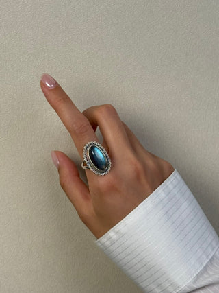 statement labradorite ring - Chula Co.