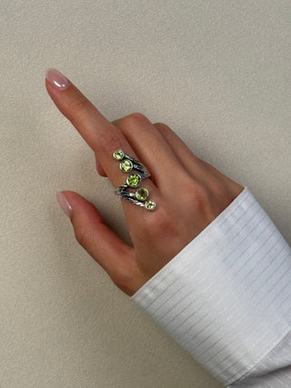 statement peridot ring - Chula Co.