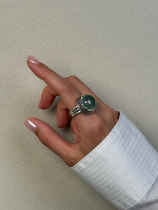 prehnite ring - Chula Co.