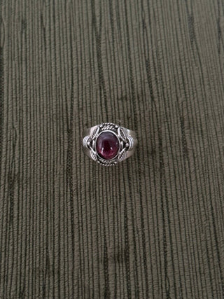 statement garnet ring - Chula Co.
