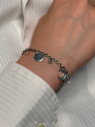 celestial bodies charm bracelet