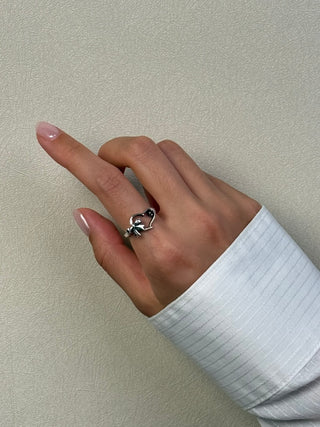 heart ribbon ring - Chula Co.