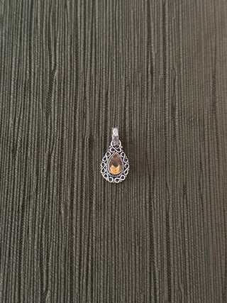 citrine pendant