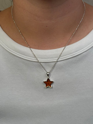 amber star pendant - Chula Co.