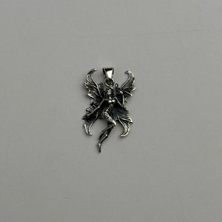 Forest Fairy Sterling Silver Pendant
