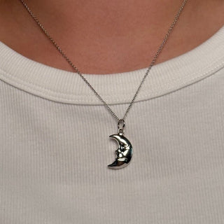 large crescent moon pendant - Chula Co.