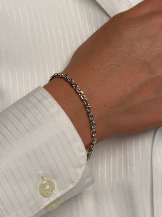 solid chain link bracelet - Chula Co.
