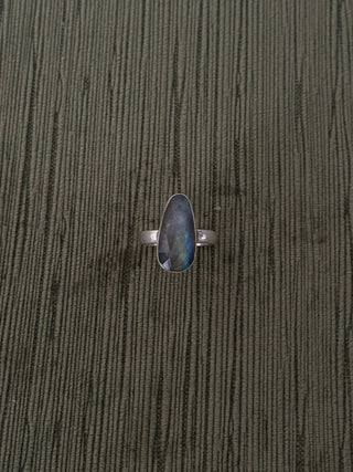 organic shaped labradorite ring - Chula Co.