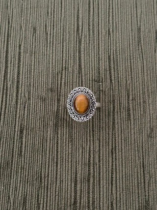 tiger's eye watcher ring - Chula Co.