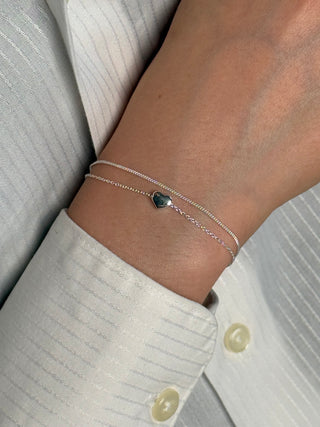 heart charm bracelet - Chula Co.
