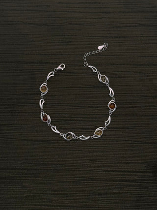 multi-colored amber bracelet - Chula Co.