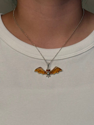 amber bat pendant - Chula Co.