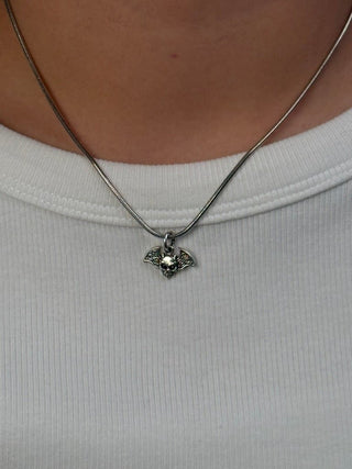 petite skull bat pendant - Chula Co.