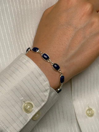 lapis bracelet