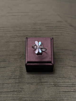 mother of pearl dragon fly ring - Chula Co.