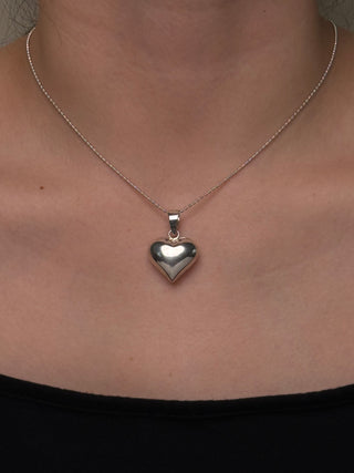 puffy heart pendant - Chula Co.