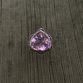 statement pink amethyst ring - Chula Co.