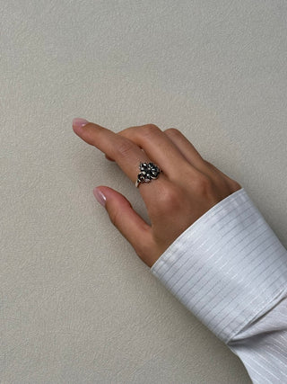 statement floral ring - Chula Co.