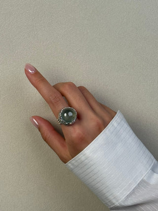 prehnite ring - Chula Co.