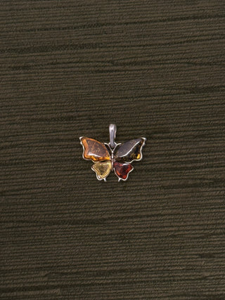 amber butterfly pendant - Chula Co.