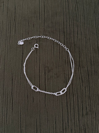 asymmetrical chain bracelet - Chula Co.