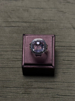 faceted amethyst ring - Chula Co.