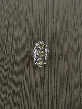 trio of peridot ring - Chula Co.