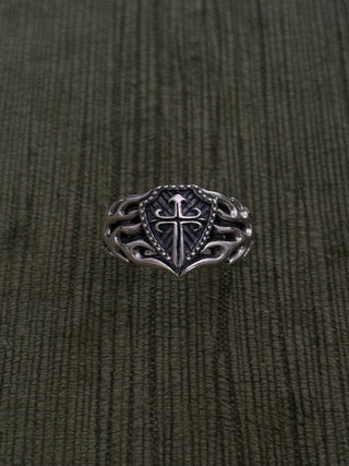 flaming shield ring - Chula Co.
