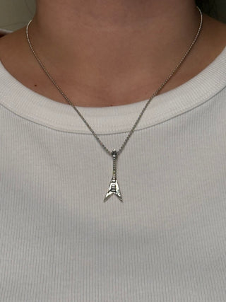 electric guitar pendant