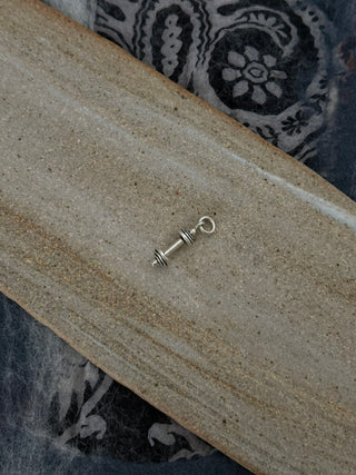 dumbbell pendant