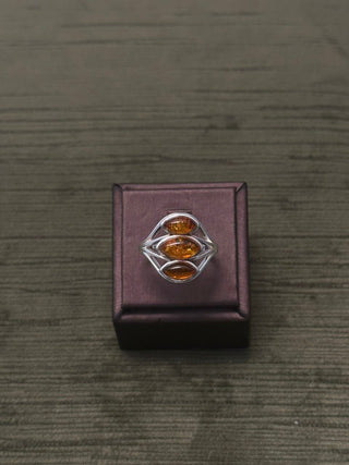 amber trio ring - Chula Co.