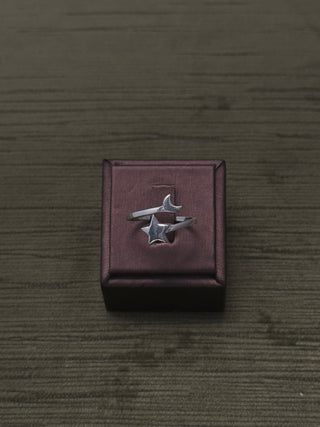 star and moon wrap ring - Chula Co.