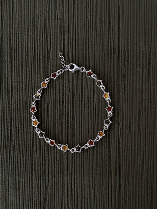 multi-color Amber Star bracelet