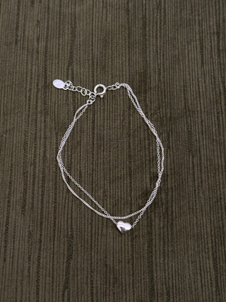 heart charm bracelet