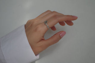 whimsy, flowy butterfly ring