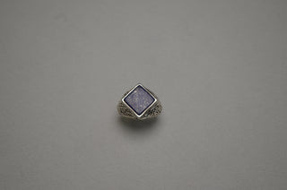 statement lapis ring