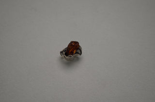 baltic amber rose ring