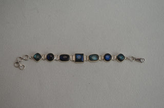 labradorite chunky bracelet