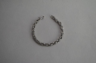 engraved north star chain bracelet