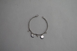 celestial moon + star charm bracelet