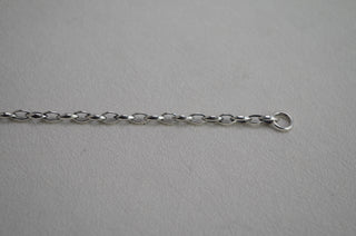 fleur de lis charm bracelet (thin)