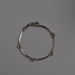 curved bar link bracelet - Chula Co.