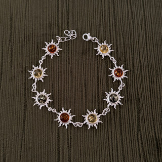 celestial sun amber bracelet - Chula Co.